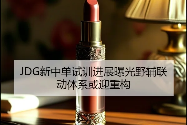 JDG新中单试训进展曝光野辅联动体系或迎重构